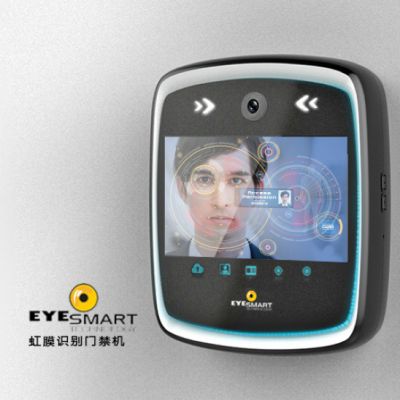 生物虹膜門禁手板模型