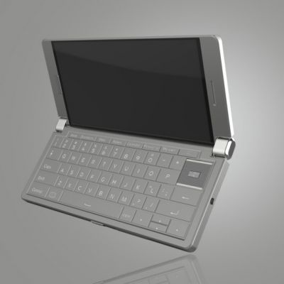 高端商務手機手板模型