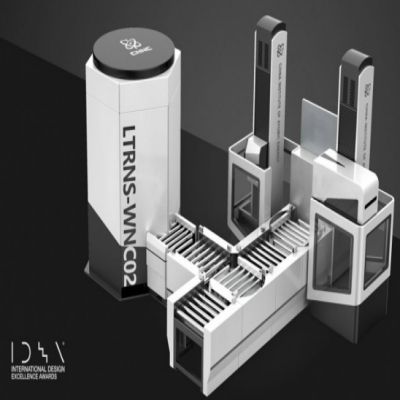 核廢料檢測(cè)設(shè)備大型手板模型