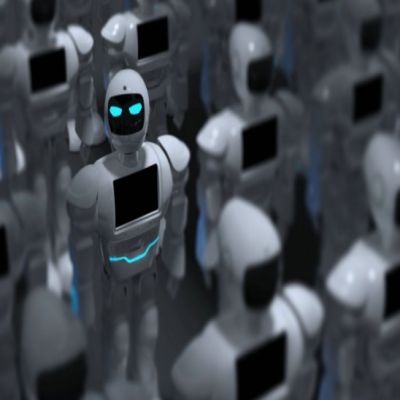 全關節(jié)機器人手板模型