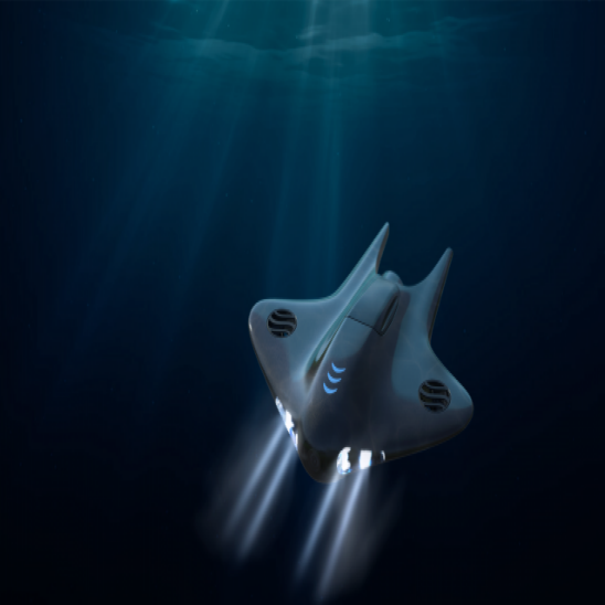 水下機(jī)器人手板模型