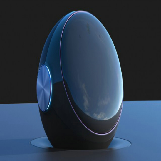 車載機(jī)器人手板模型