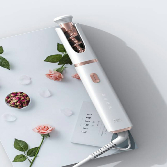 花瓣卷發(fā)器手板模型